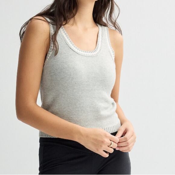 Pink Republic Grey Tennis Tank - Picture 1 of 7